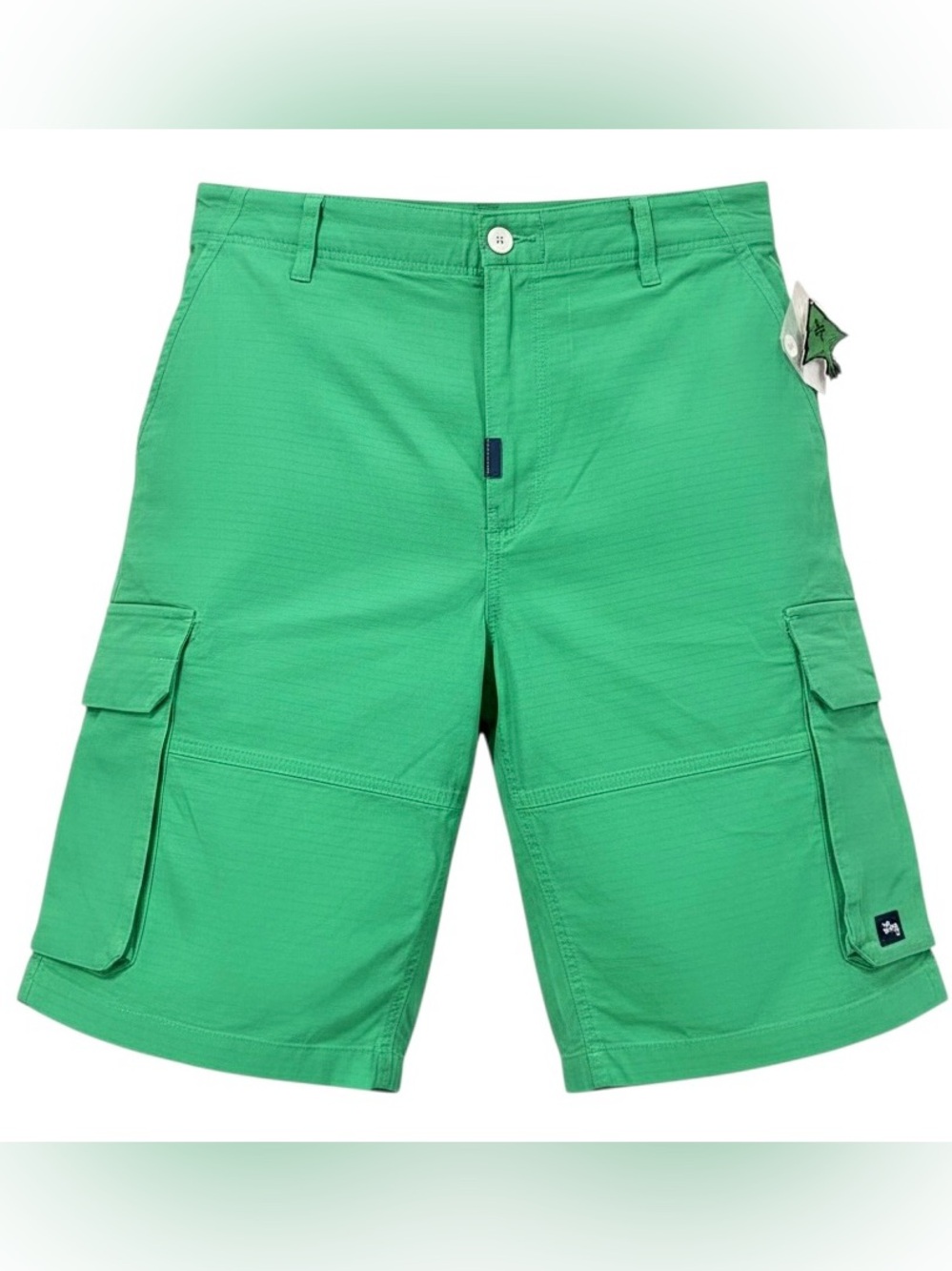 Men’s LRG Kelly Green Cargo Shorts-100% Cotton-New with Tags